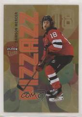 Dawson Mercer [Gold] #PZ-6 Hockey Cards 2021 Ultra Pizzazz Prices