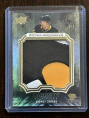 Sidney Crosby #ECE-SC Hockey Cards 2023 Upper Deck Black Diamond Extra Exquisite Prices