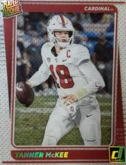 Tanner McKee [Gold] #48 Football Cards 2023 Panini Chronicles Draft Picks Clearly Donruss Prices
