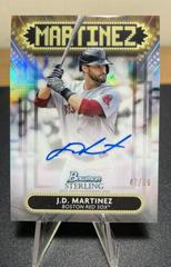 J. D. Martinez Baseball Cards 2022 Bowman Sterling Signage Autographs Prices