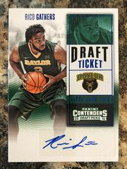 Rico Gathers [Autograph Draft Ticket Blue Foil] #164 Basketball Cards 2016 Panini Contenders Draft Picks Prices
