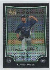 David Price [Xfractor] #213 Baseball Cards 2009 Bowman Chrome Prices