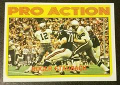 Roger Staubach [In Action] #122 Football Cards 1972 Topps Prices