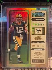 Aaron Rodgers [Championship] #40 Football Cards 2022 Panini Contenders Prices