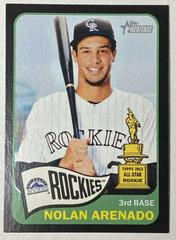 Nolan Arenado [Black Border] #478 Baseball Cards 2014 Topps Heritage Prices