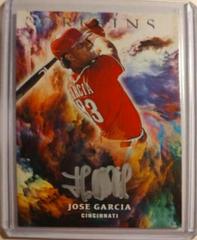 Jose Garcia [Silver Ink] #OS-JG Baseball Cards 2021 Panini Chronicles Origins Signatures Prices