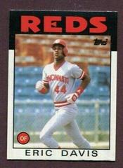 Eric Davis Baseball Cards 1986 Topps Tiffany Prices