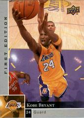 Kobe Bryant Basketball Cards 2009 Upper Deck First Edition Prices
