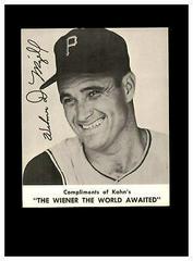 Wilmer Mizell Baseball Cards 1961 Kahn's Wieners Prices