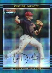 Eric Bruntlett #205 Baseball Cards 2002 Bowman Chrome Prices