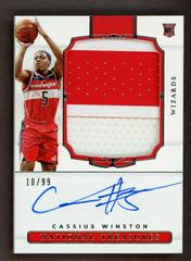 Cassius Winston [Patch Autograph] Basketball Cards 2020 Panini National Treasures Prices