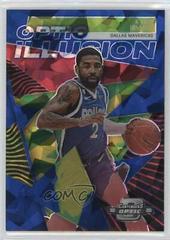Kyrie Irving [Blue Cracked Ice] #8 Basketball Cards 2022 Panini Contenders Optic Illusion Prices