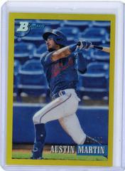 Austin Martin [Chrome Prospect Gold] #134 Baseball Cards 2021 Bowman Heritage Prices