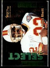 Errict Rhett [Parallel 1028] Football Cards 1995 Panini Select Certified Few Prices