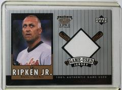 Cal Ripken Jr. [Jersey] #CRJ Baseball Cards 2000 Upper Deck Piece of History 3000 Hit Club Prices