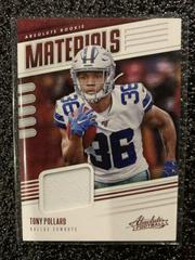 Tony Pollard #RM-39 Football Cards 2019 Panini Absolute Rookie Materials Prices