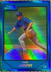 Daniel Murphy [Blue Refractor] Baseball Cards 2007 Bowman Chrome Prospects Prices