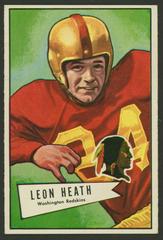 Leon Heath #91 Football Cards 1952 Bowman Large Prices