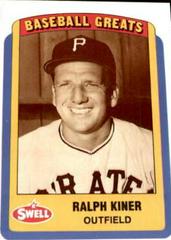 Ralph Kiner #80 Baseball Cards 1990 Swell Greats Prices