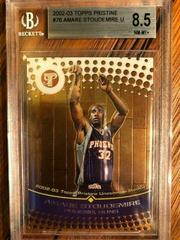 Amare Stoudemire Basketball Cards 2002 Topps Pristine Prices