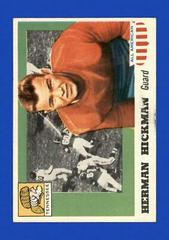 Herman Hickman #1 Football Cards 1955 Topps All American Prices