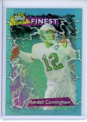 Randall Cunningham [Refractor] Football Cards 1995 Topps Finest Prices