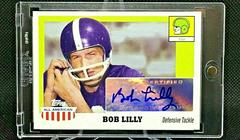 Bob Lilly #A-BL Football Cards 2005 Topps All American Autograph Prices