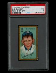 E. B. Barger [Full B on Cap] Baseball Cards 1911 T205 Gold Border Prices