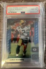 Aaron Rodgers [Cobalt] #5 Football Cards 2020 Panini Elements Prices