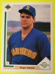 Roger Salkeld #63 Baseball Cards 1991 Upper Deck Prices