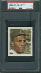 Roberto Clemente Baseball Cards 1964 Wheaties Stamps Prices