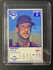 Mike Witt #47 Baseball Cards 1987 Kraft Home Plate Heroes Hand Cut Prices