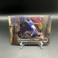 Odell Beckham Jr. #MT-11 Football Cards 2023 Panini Mosaic Moments in Time Prices