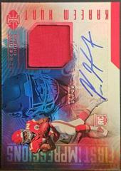 Kareem Hunt [Jersey Autograph Red] Football Cards 2017 Panini Illusions Prices