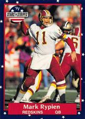 Mark Rypien Football Cards 1991 Fleer Stars and Stripes Prices