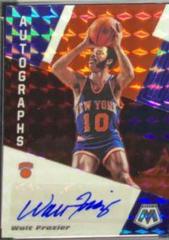 Walt Frazier [Choice Fusion Red] Basketball Cards 2019 Panini Mosaic Autographs Prices