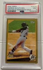 Andrew McCutchen [Gold] #UH155 Baseball Cards 2009 Topps Updates & Highlights Prices