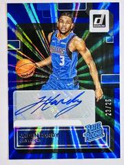 Jaden Hardy [Signature Light Blue Laser] #235 Basketball Cards 2022 Panini Donruss Prices