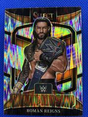 Roman Reigns [Silver Prizm] #9 Wrestling Cards 2022 Panini Select WWE Championship Prices