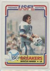 Marcus Marek Football Cards 1984 Topps USFL Prices
