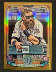 Charlie Blackmon [Gold] Baseball Cards 2019 Topps Gypsy Queen Chrome Prices