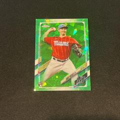 Cody Poteet [Green] Baseball Cards 2021 Topps Chrome Update Sapphire Prices