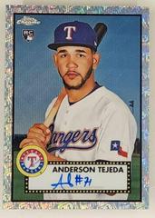 Anderson Tejeda [Platinum Wave] #PA-AT Baseball Cards 2021 Topps Chrome Platinum Anniversary Autographs Prices