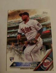 Miguel Sano [Running] #78 Baseball Cards 2016 Topps Prices