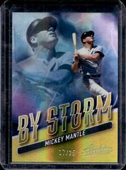 Mickey Mantle [Spectrum Gold] Baseball Cards 2022 Panini Absolute By Storm Prices