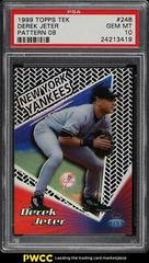 Derek Jeter [Pattern 10] #24B Baseball Cards 1999 Topps Tek Prices