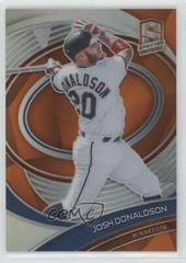 Josh Donaldson [Neon Orange] #2 Baseball Cards 2021 Panini Spectra Prices