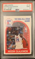 Akeem Olajuwon Basketball Cards 1989 Hoops Prices