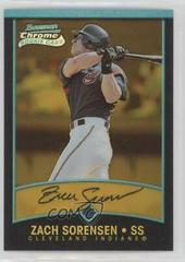Zach Sorensen [Gold Refractor] #319 Baseball Cards 2001 Bowman Chrome Gold Prices