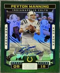 Peyton Manning [Signature End Zone] Football Cards 2023 Panini Score Prices